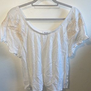 Off the shoulder top